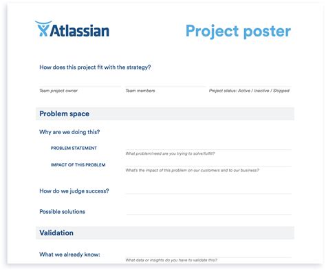 project poster template
