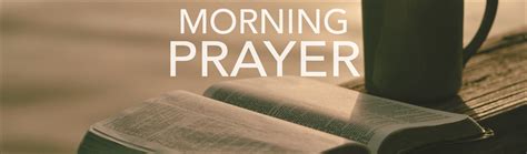 morning prayer  ccc