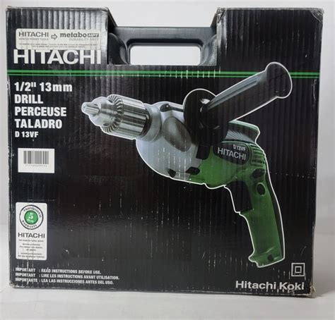 hitachi metabo dvf hpt   reversible corded drill  ebay
