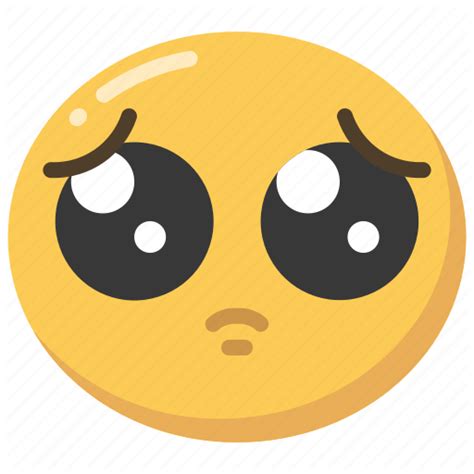 Cute Emoji Emoticon Sad Sadness Upset Icon