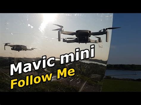 dji mavic mini follow  mode  tips  tricks    youtube