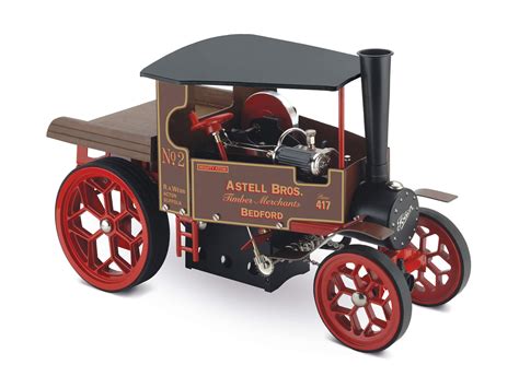 wilesco mighty atom  fully functioning steam traction engine