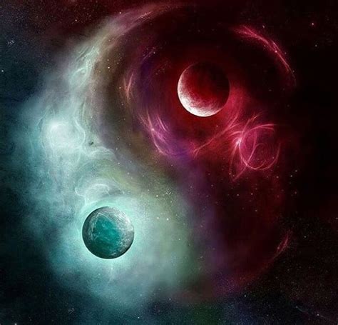 cosmic forces yin  art ying  yin