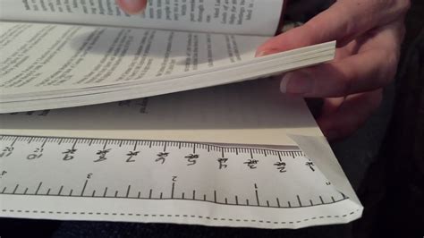 printable book folding ruler printable ruler actual  vrogueco