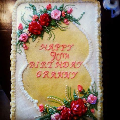 90th Birthday Cakes 90th Birthday Birthday Cake