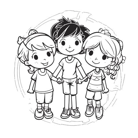 boys  girls  coloring pages outline sketch drawing vector wing drawing girl drawing