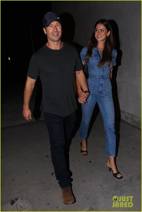 glen powell and girlfriend gigi paris hold hands on date night in weho