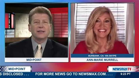 ann marie on newsmax tv the political analogy of the
