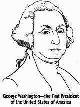 Washington George Coloring Pages President First Kids States United Drawing America Color Print Easy Clipart Drawings Getdrawings Popular Library Coloringhome sketch template