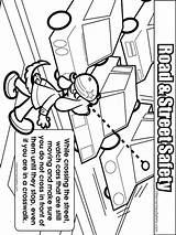 Coloring Pages Safety Road Street Zealand Printable Colouring Educational Recommended Getcolorings sketch template