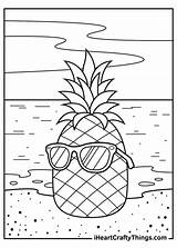 Iheartcraftythings Pineapples sketch template
