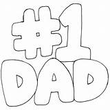 Dad Coloring Pages Fathers Kids Printable Crafts Happy Drawing Drawings Backgrounds Desktop Wallpapers Gift sketch template