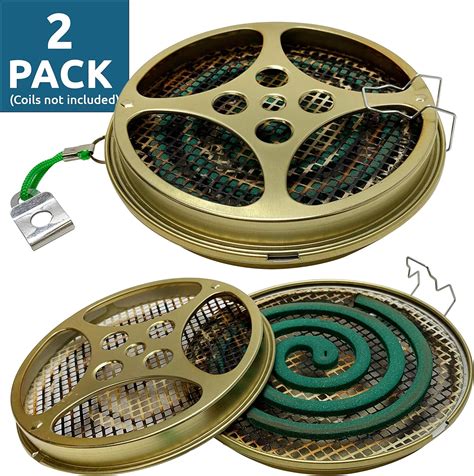 ww portable mosquito coil holder mosquito coil incense burner  outdoor  pool side