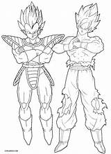 Goku Ssj4 Dbz sketch template