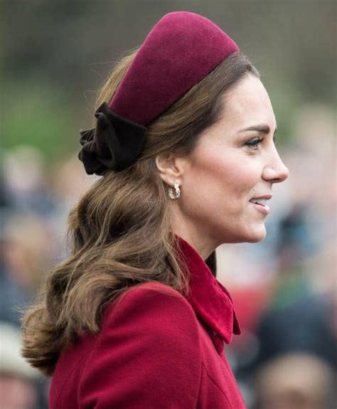 catherine duchess of cambridge attends christmas day church service