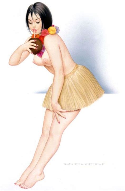 Pin Up By Archie Dickens Vintage Defharo Pin Ups Girls