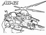 Helicopter Coloring Apache Pages Huey Ah 1z Drawing Line Chinook Blackhawk Silhouette Military Police Color Getdrawings Getcolorings Colorings sketch template