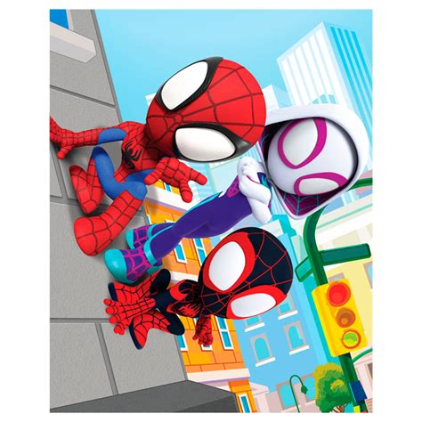 spidey   amazing friends wall mural officially licensed marve