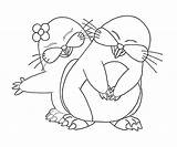 Mouse sketch template
