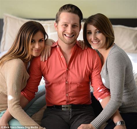 this guy lives with two girlfriends a super kingsize bed but still fancies for a third