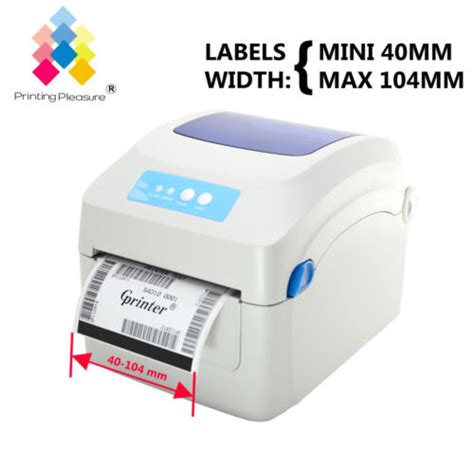 thermal label printer   fits zebra dymo brother shipping label