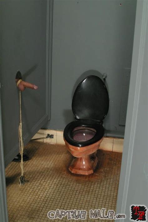 femdom training a sissy male toilet slave in the bathroom pichunter
