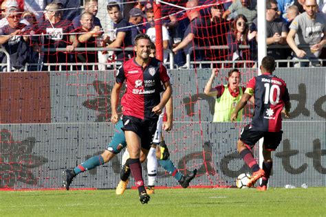 cagliari genoa     rossoblu arriva la quarta sconfitta