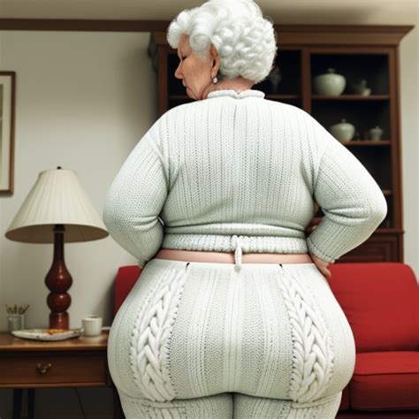 Free 300dpi Images White Granny Wide Hips Big Hips Big Thighs