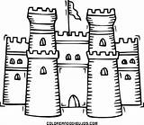 Castillo Medieval Castle Choose Board Coloring Kids Pages sketch template