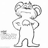 Lorax Coloring Swan Xcolorings Preschoolers sketch template