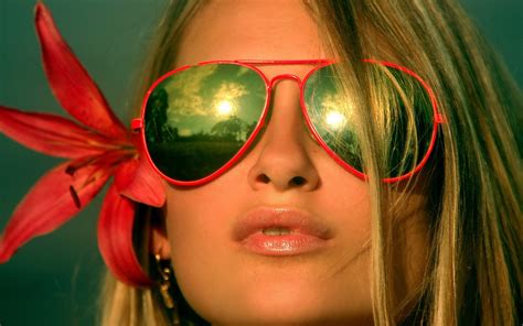 Wallpaper Face Women Model Portrait Blonde Sunglasses Glasses