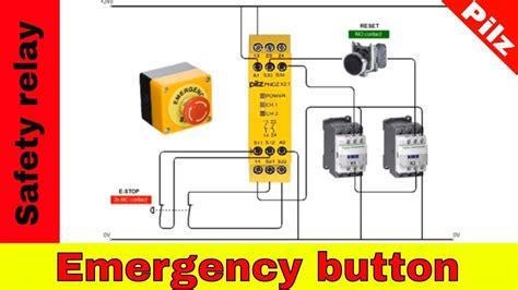 wiring diagram emergency stop switch