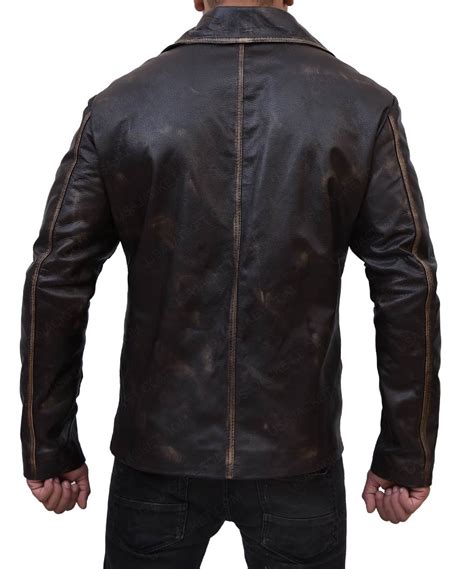 Supernatural Dean Winchester Distressed Leather Car Coat