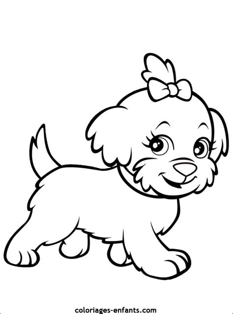 coloring   nice  dog dogs kids coloring pages