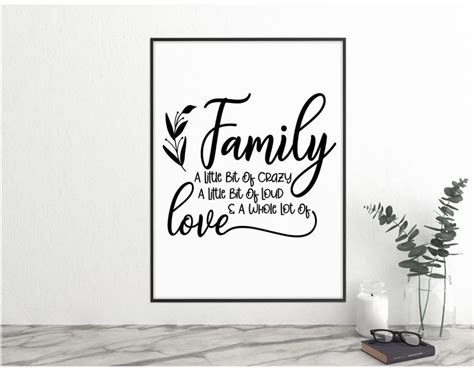 quote prints wall art family sign family print prints etsy uk