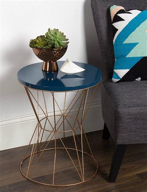 gorgeous side  accent table ideas   small space