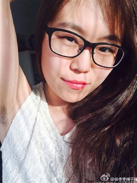 Chinese Feminists Are Sharing Photos Of Their Armpit Hair