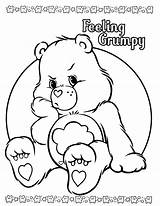 Coloring Care Pages Bears Grumpy Bear Sheets Printable Print Kids Cute Colouring Girls Book Template Halloween Adults Adult Colorear Drawing sketch template