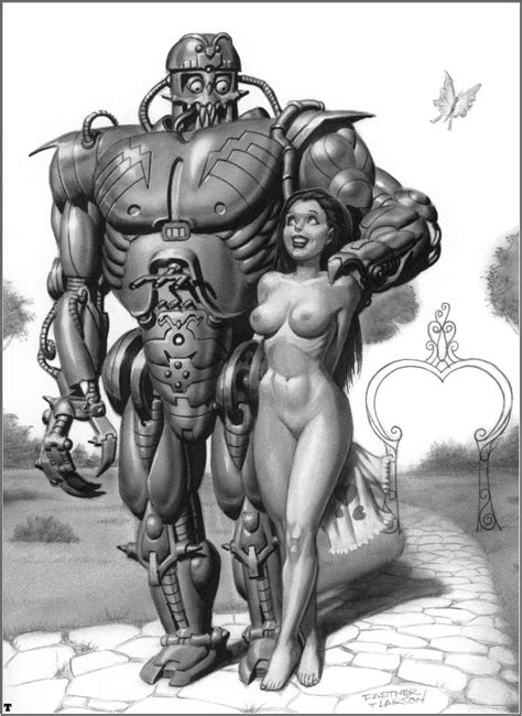Rule 34 Dorothy Gale Nude Robot Tin Man Wizard Of Oz