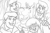 Scooby Coloring Doo Gang Pages Color Kidsfree Getdrawings Popular sketch template