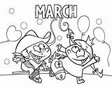 March Coloring Pages Colorear Printable Marching Band Sheets Para Happy Kids Coloringcrew Color Marzo Getcolorings Del Print Coloringfolder Spring sketch template