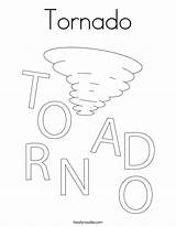 Coloring Tornado Print Outline Twistynoodle Built California Usa Noodle sketch template