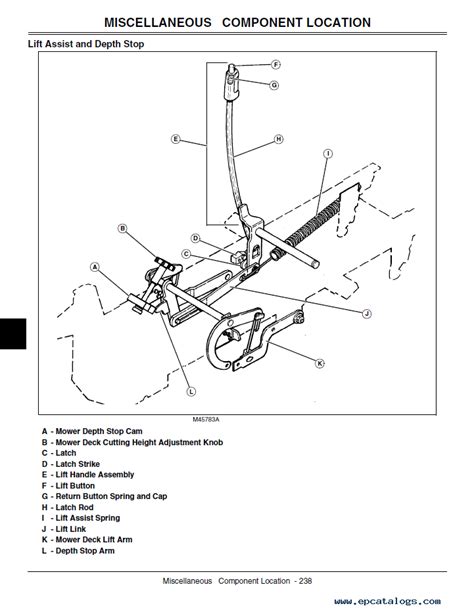 john deere lawn tractor   technical manual tm