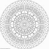 Coloring Tribal Pages Mandala Adults Adult Color Getcolorings Pattern Cute Print Books Sheets Getdrawings Getcoloringpages sketch template