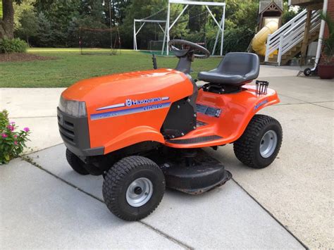 Husqvarna 38 Model Lth 120 Riding Lawn Mower Ronmowers