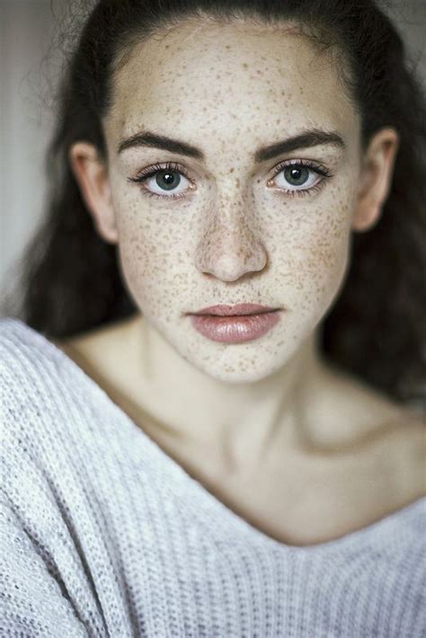 untitled freckles girl face
