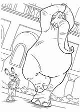 Zootropolis Coloring Pages Trailers Movie sketch template