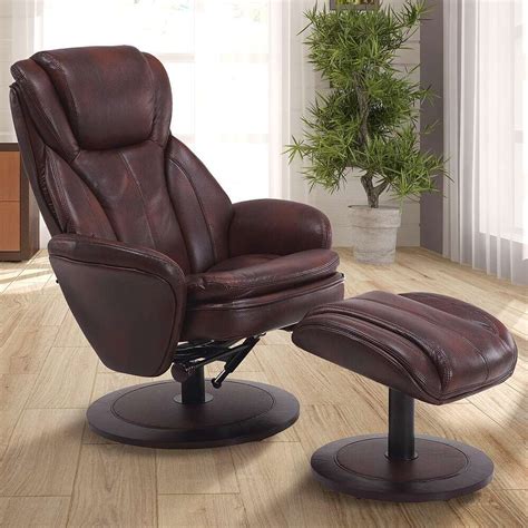 modern recliner chair slaggard leather swivel recliner