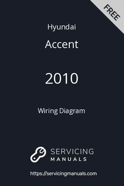 hyundai accent wiring diagram  servicingmanuals