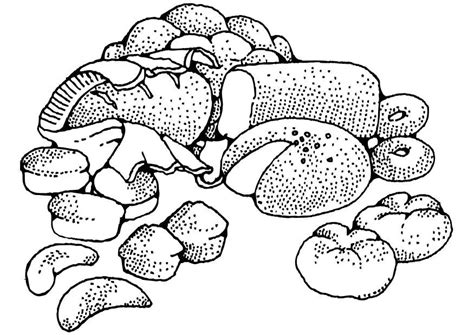 coloring page pastries  printable coloring pages img